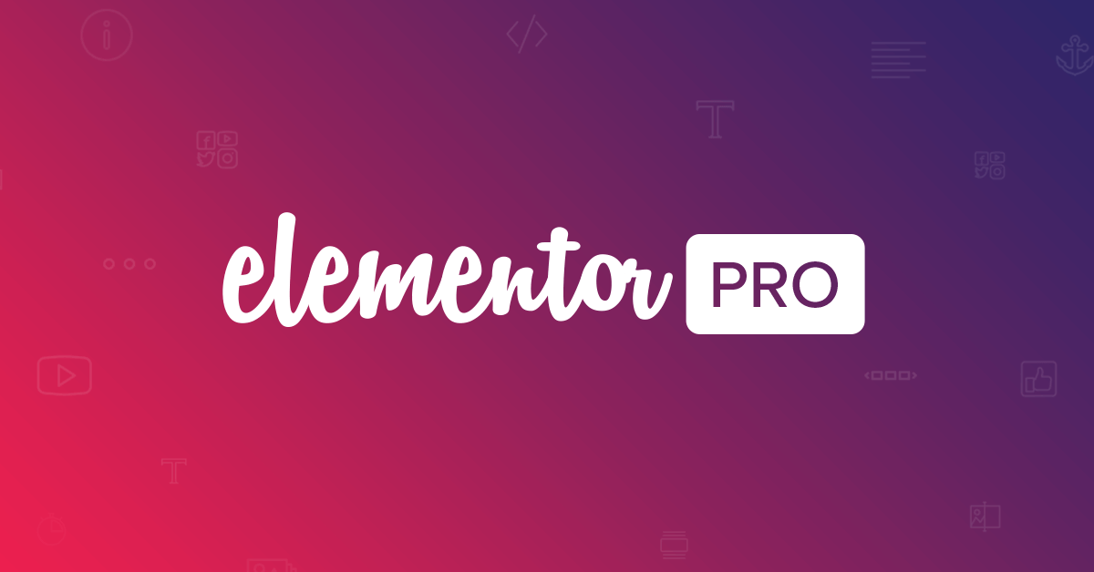 افزونه المنتور پرو - Elementor Pro